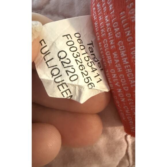 Opalhouse Floral Quilt Full Queen Pink Plum Moody Boho Bedroom Blanket Bedding - Picture 12 of 12